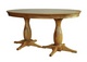 French Style Oak Oval Table