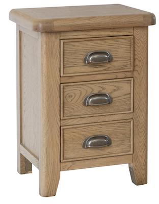 Harrogate Oak Bedside Cabinet