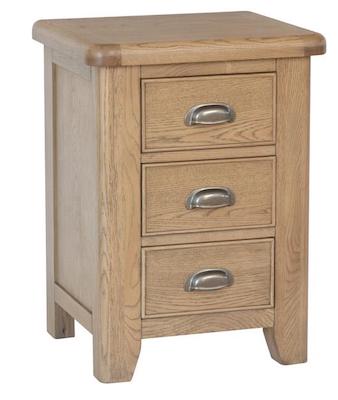 Harrogate Oak Large Bedside Cabinet