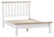 Taunton Oak White Painted King Size (5ft) Bed